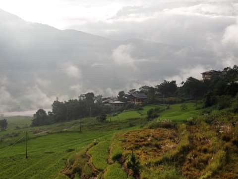Beautiful valleys of Bhutan